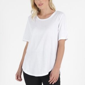 Classic White Short Sleeve Women's Tee